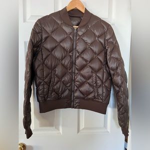 Alo Puffer Bomber Jacket
